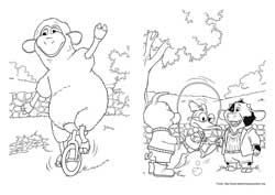 As Aventuras de Piggley Winks desenho para colorir 05 e 06