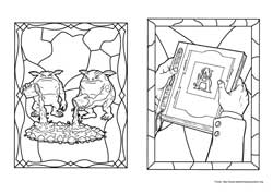 As Crônicas de Spiderwick desenho para colorir 05 e 06