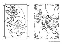 As Crônicas de Spiderwick desenho para colorir 09 e 10