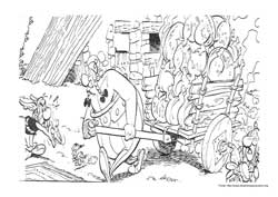 Asterix desenho para colorir 05 e 06