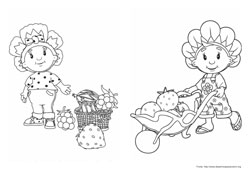 Fifi and the Flowertots desenho para colorir 08 e 09