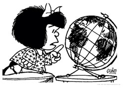 Mafalda desenho para colorir 07