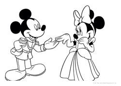 Mickey desenho para colorir 03