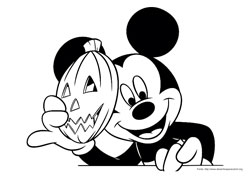 Mickey desenho para colorir 09