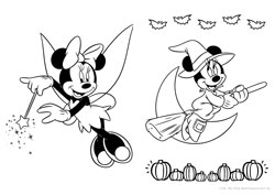 Minnie Mouse desenho para colorir 11 e 12