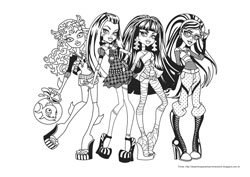 Monster High desenho para colorir 09