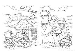 Muppet Babies desenho para colorir 03 e 04