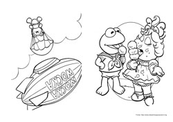 Muppet Babies desenho para colorir 09 e 10