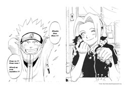 Naruto desenho para colorir 05 e 06
