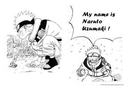 Naruto desenho para colorir 07 e 08