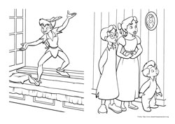 Peter Pan desenho para colorir 11 e 12