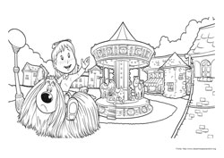 The Magic Roundabout desenho para colorir 06