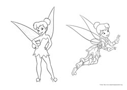 Tinker-Bell, O Mistério das Asas desenho para colorir 11 e 12
