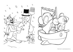 Tom e Jerry desenho para colorir 04 e 05