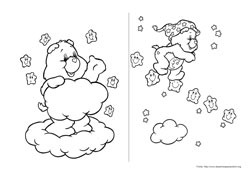 Ursinhos Carinhosos desenho para colorir 05 e 06
