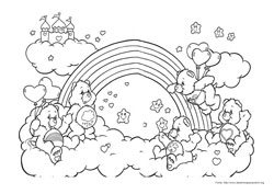 Ursinhos Carinhosos desenho para colorir 09