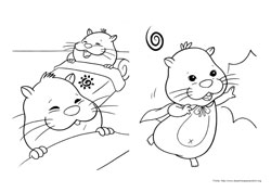 Zhu Zhu Pets desenho para colorir 05 e 06