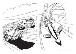 Desenhos de Hot Wheels para Colorir - Colorir.com