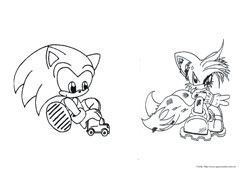 Livrinho de Colorir Sonic