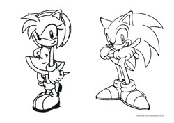 Desenhos do Sonic para Colorir e Imprimir - Colorir Tudo