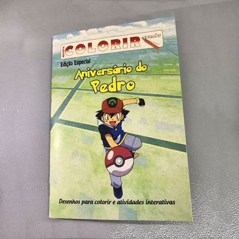 Revista para Colorir - Pokémon